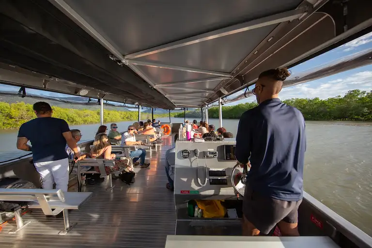 Cairns Sunset River Cruise with Aboriginal Guides and Local Insights