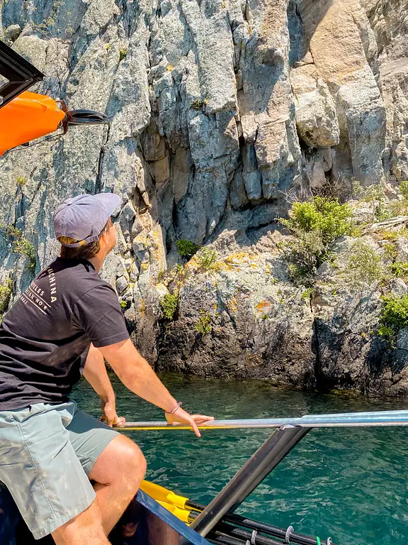 Lake Taupo Western Bays Cruise Exploring Remote Waterfalls and Cliffs