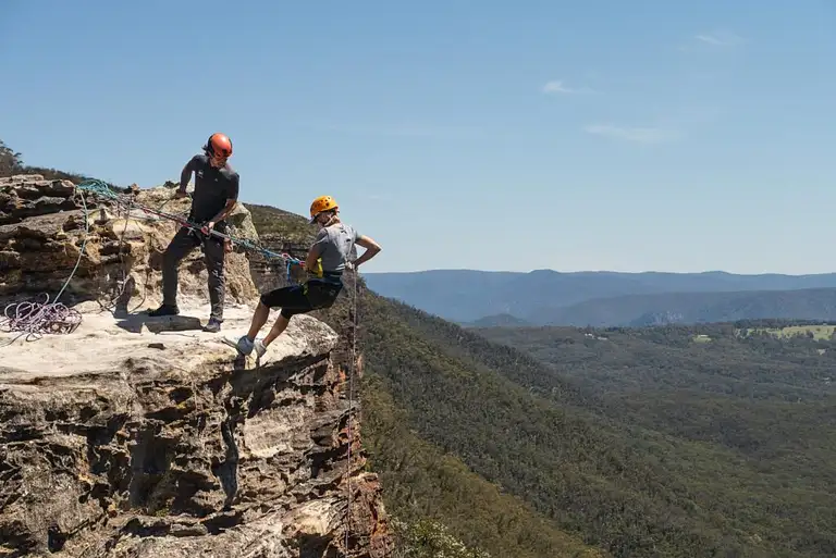 Beginner Blue Mountains Abseiling & Canyoning Combo