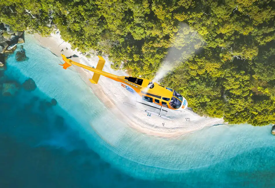 Reef Rainforest Duo 60-min Helicopter Flight