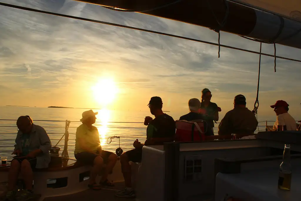Key West Sunset Champagne Sailing Cruise on Schooner America 2.0