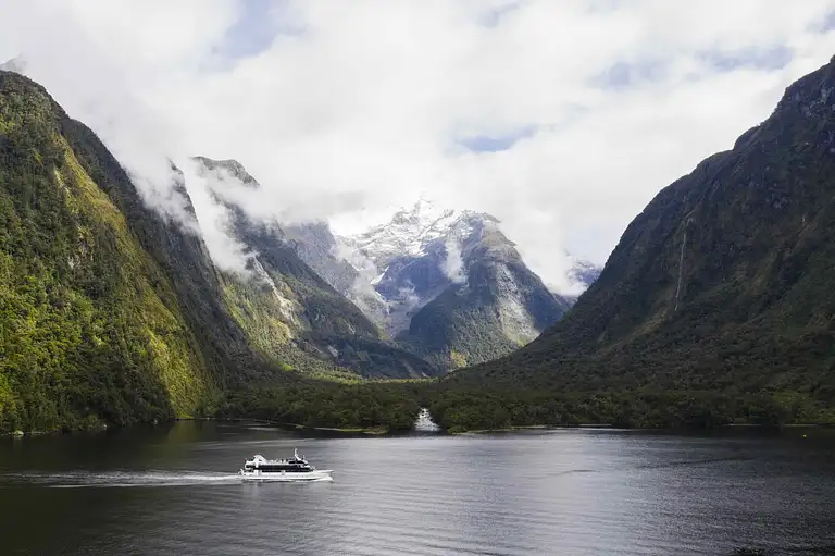 Milford Sound Lady Bowen Falls Cruise