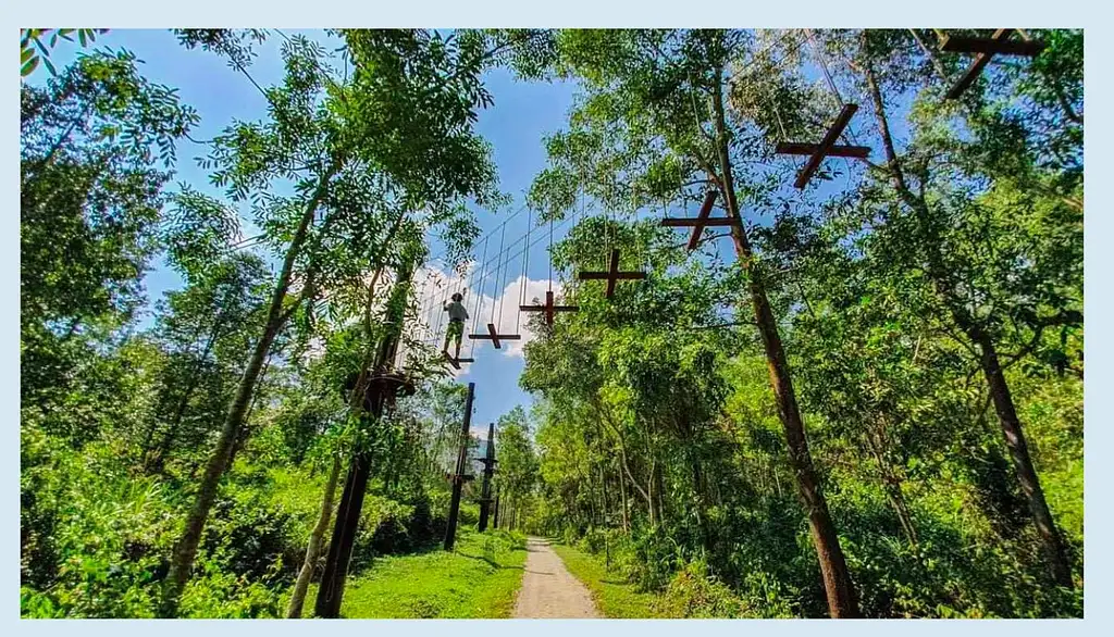 Full-day Guided Tour from Hue: Adventure with the Zipline and High Wire