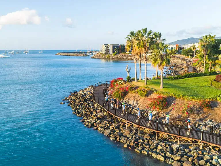 Airlie Beach Segway Sunset & Boardwalk Tour with Dinner