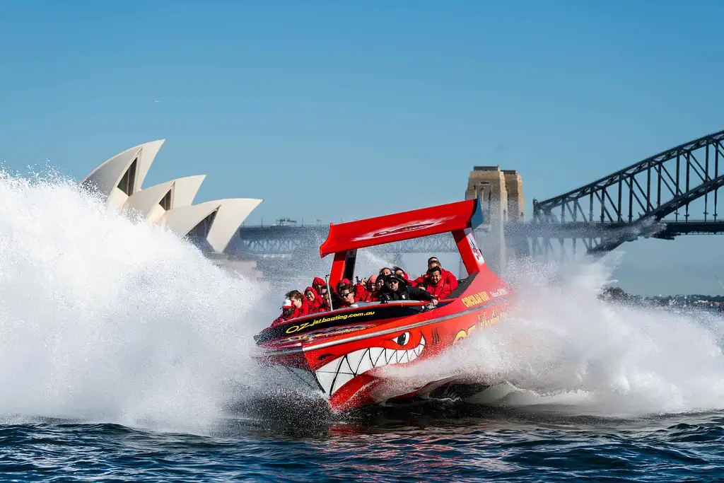 Sydney harbour jet boating