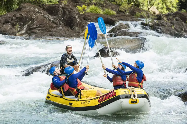 Cairns Tully River Rafting Grade 3 and 4 Rapids Experience