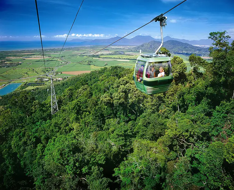 grand kuranda including skyrail, scenic railway & rainforestation
