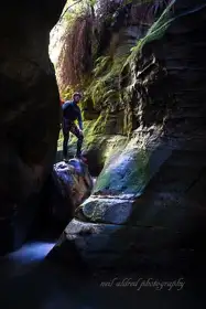 Twister and rocky creek canyons