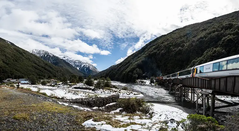 TranzAlpine Train Journey Through the Southern Alps