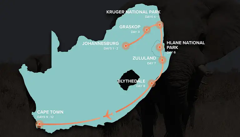 12 day South Africa Intro Travel