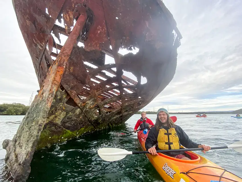 Dolphin Sanctuary & Ships' Graveyard Kayak Tour