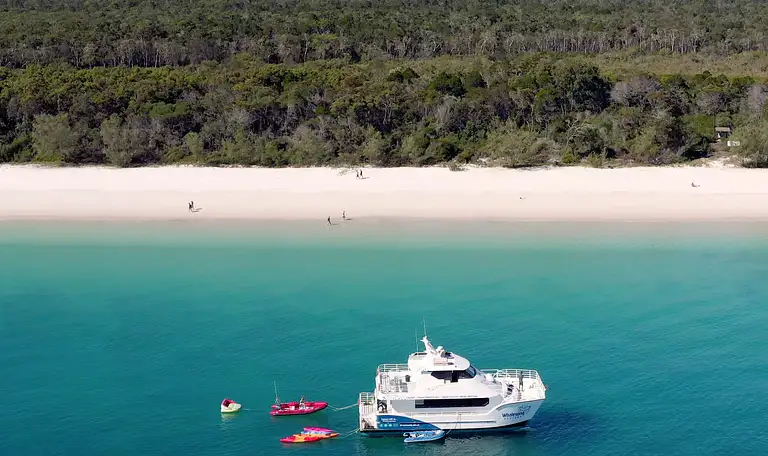 Fraser Island Beach & BBQ Cruise Deals
