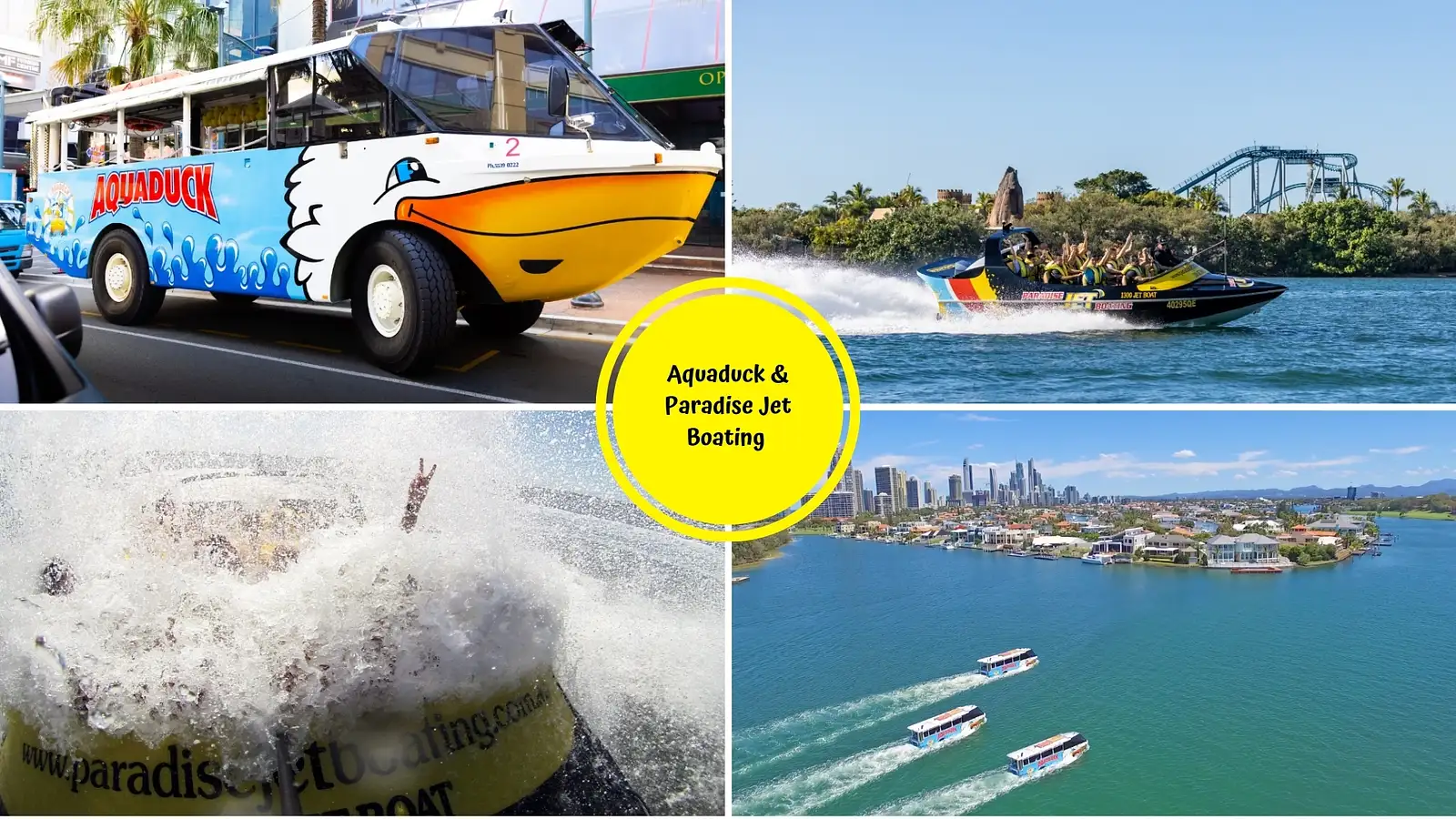 Aquaduck and Jet Boating Combo Gold Coast