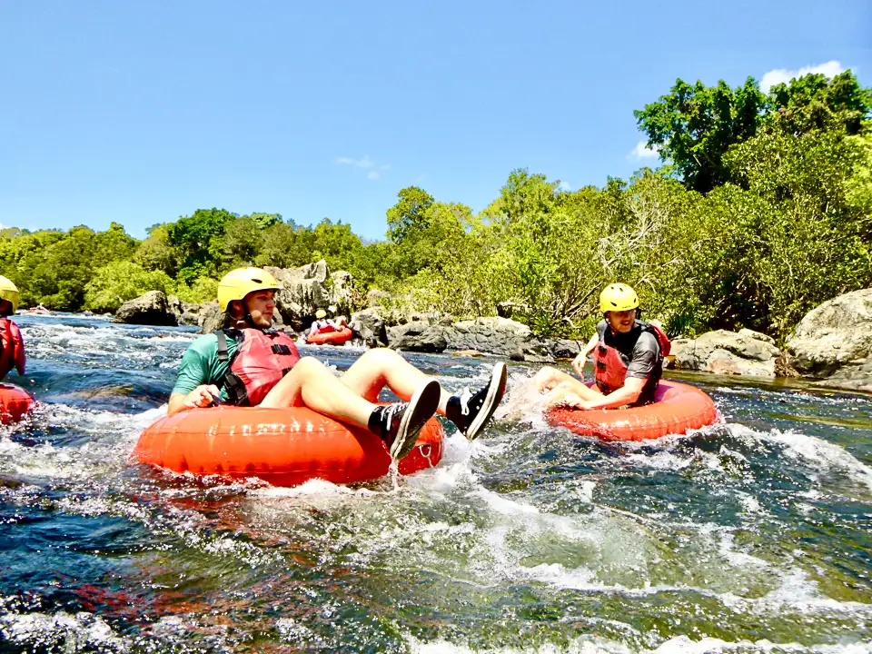 Cairns River Tubing Experience in Tropical Rainforest Queensland