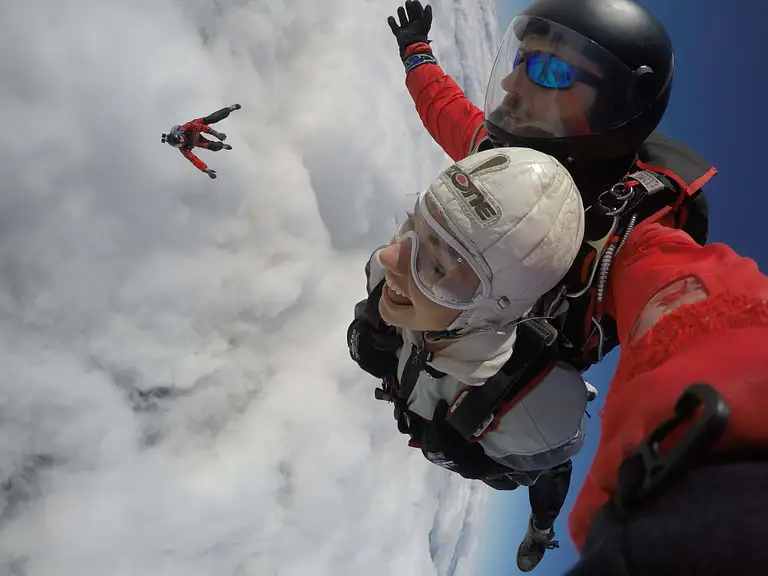 Parachute Flight Over Lake Wakatipu