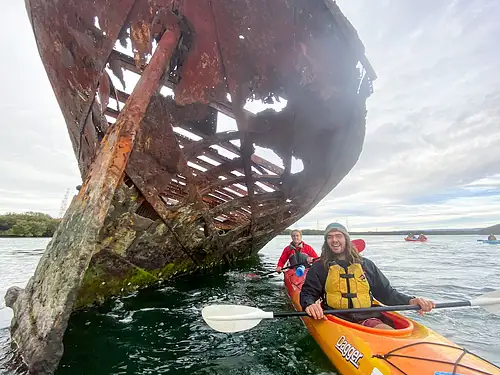 Dolphin Sanctuary & Ships' Graveyard Kayak Tour