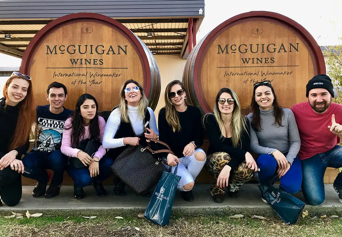 Hunter valley wine tasting