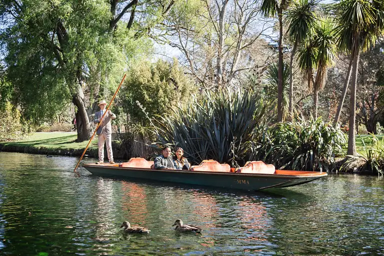 Punting on the Avon River
