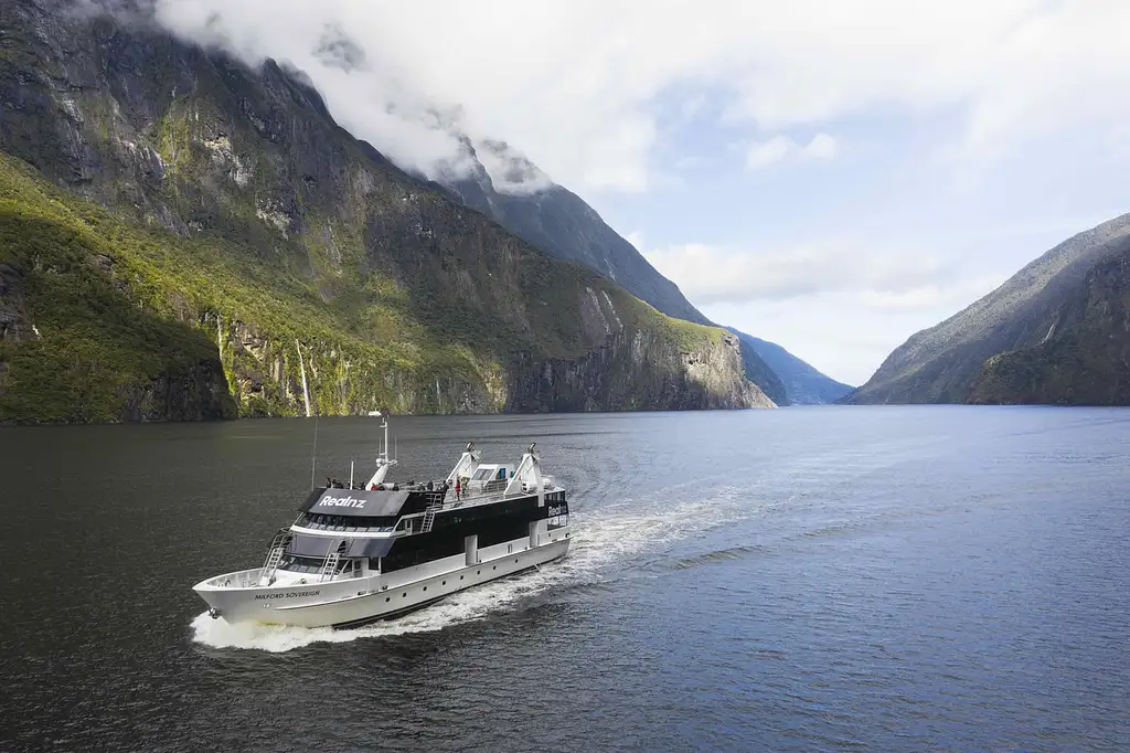 Milford Sound Lady Bowen Falls Cruise