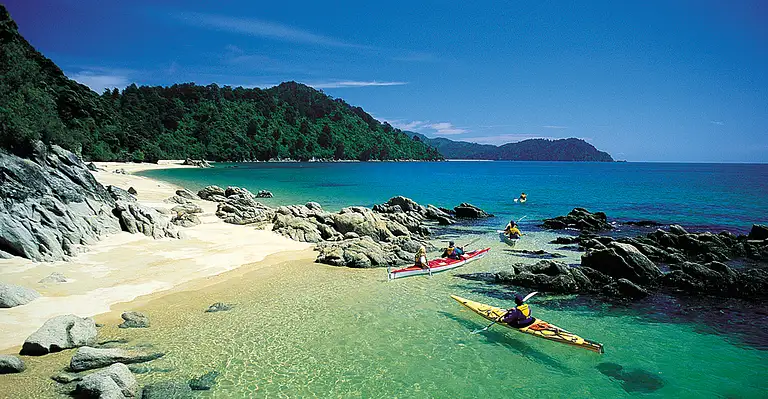 Abel Tasman National Park kayaking