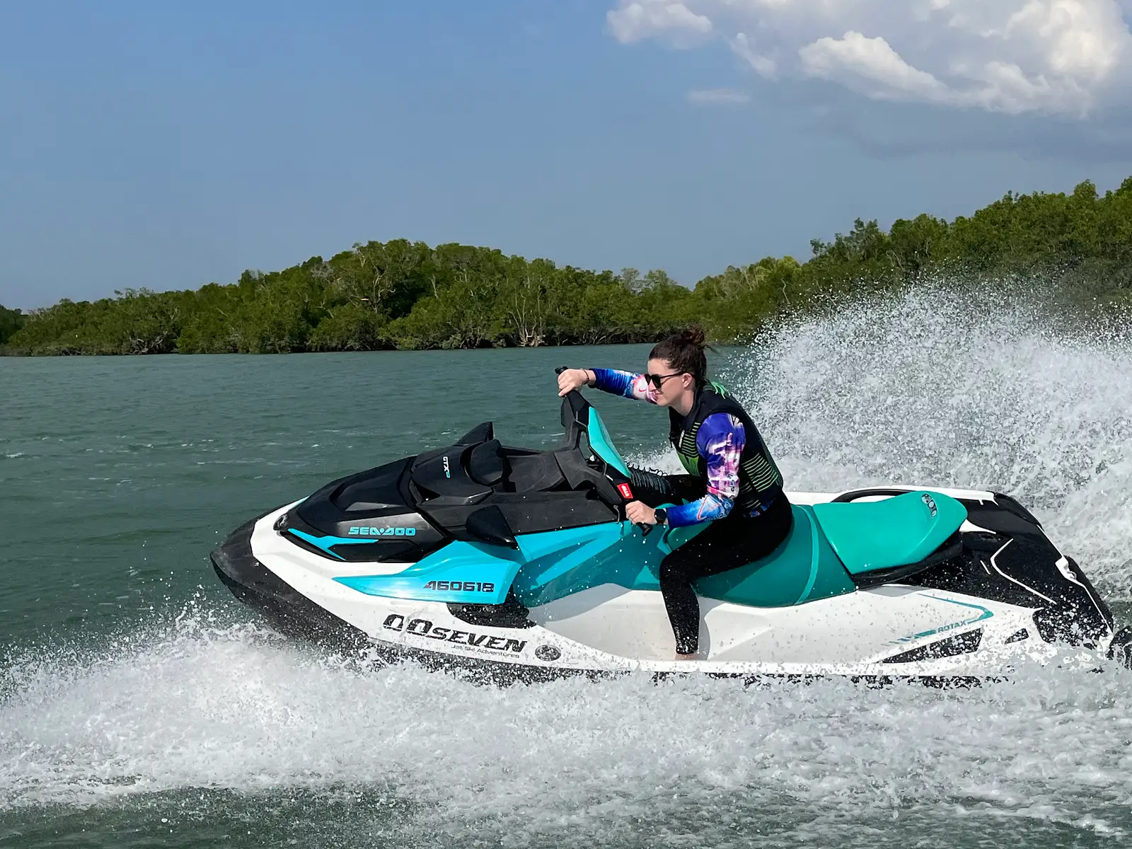 thunderball shipwreck jet ski tour Darwin