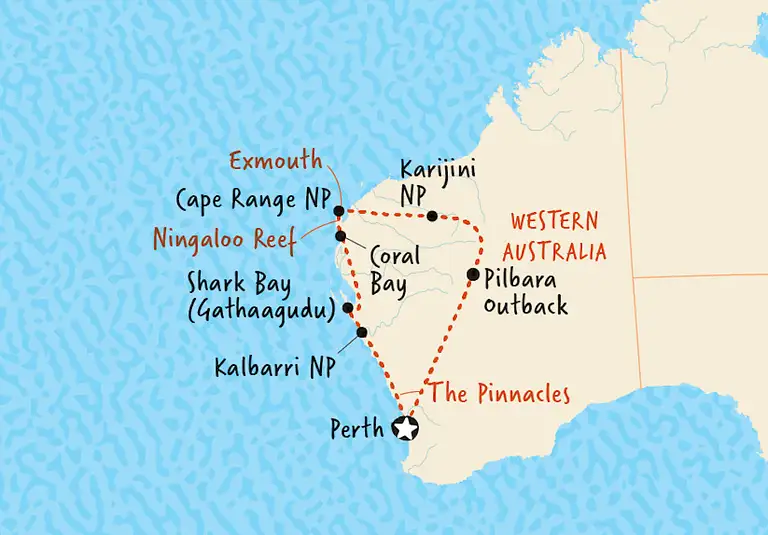 10 day western australia itinerary