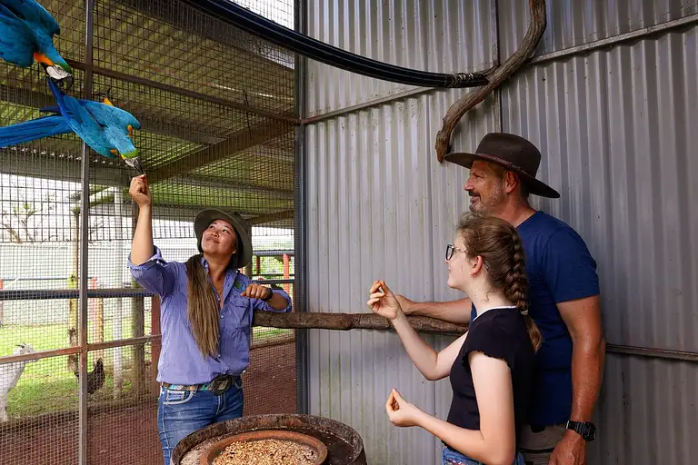 Petting zoo entry