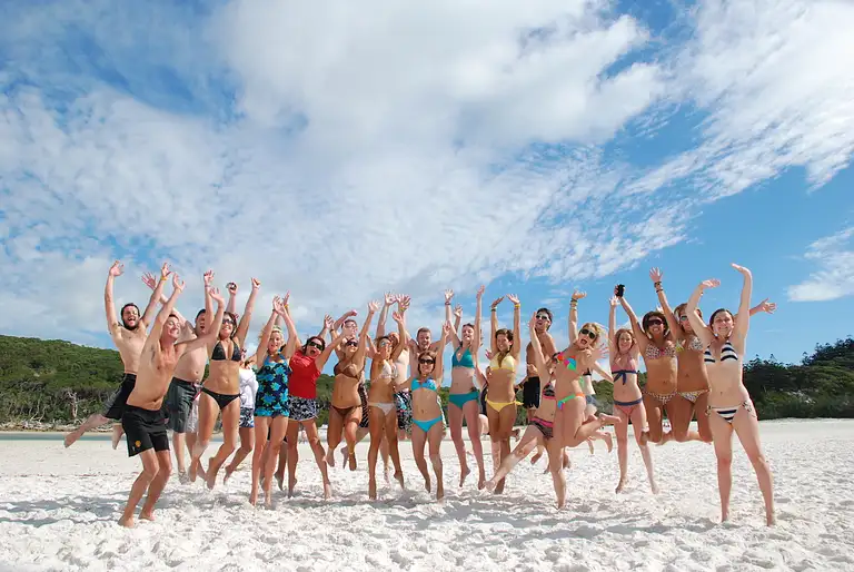 Whitsunday Beach cruise