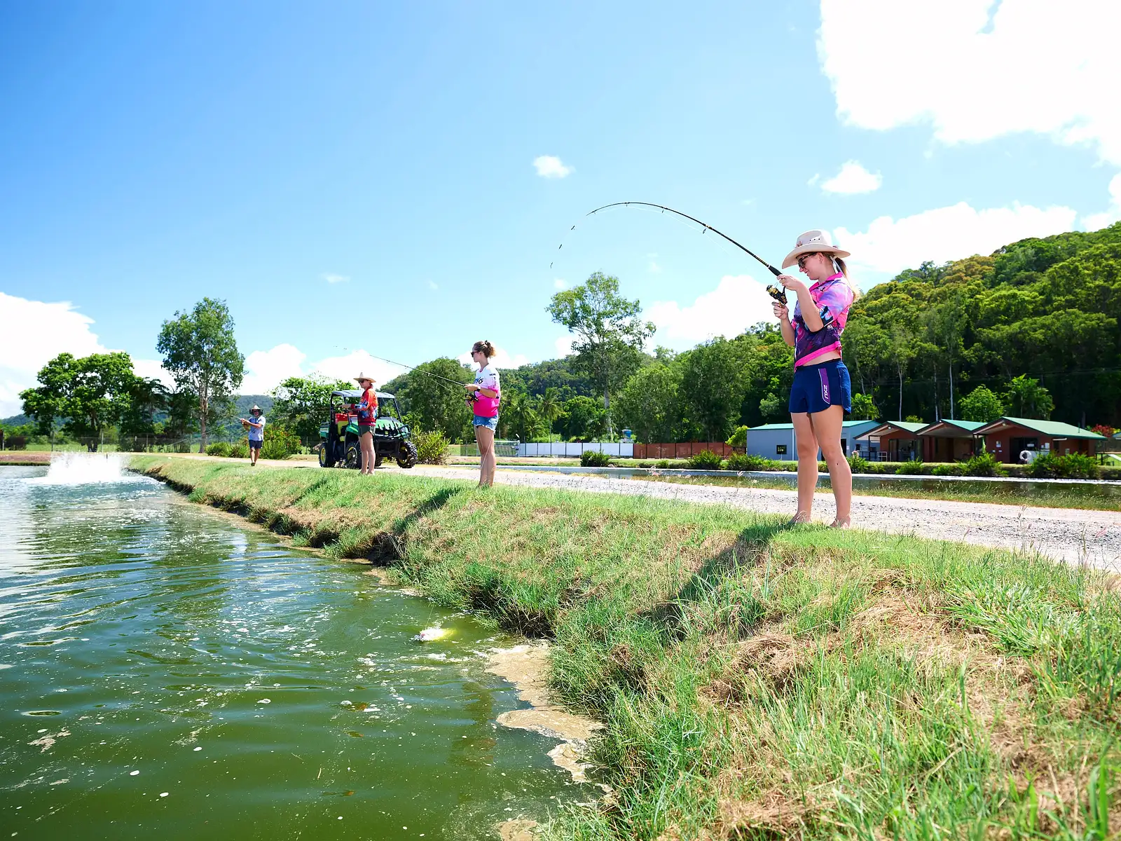 Hook-A-Barra Tour with Lunch & Port Douglas Transfers Deals