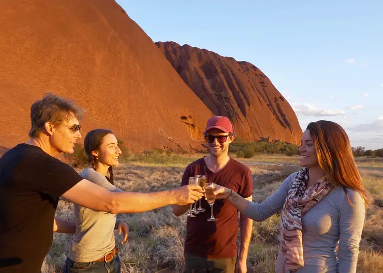 Sunset segway tours of Uluru