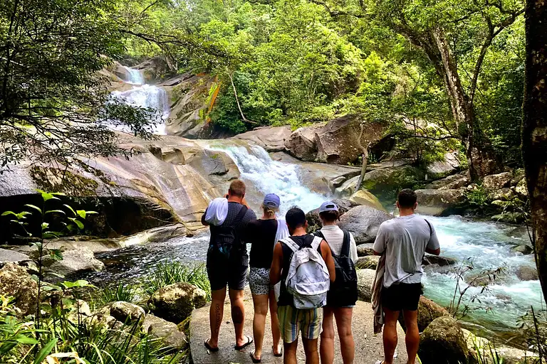 Cairns Waterfall Wanderers Tour Lakes Falls and Rainforest Swim