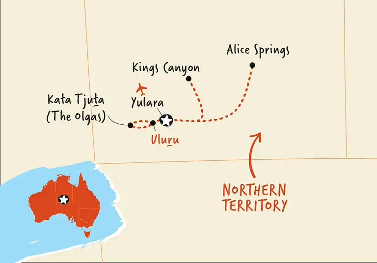 4 Day Red Centre Itinerary