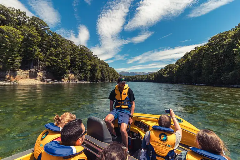 Jet boat + kepler track hike