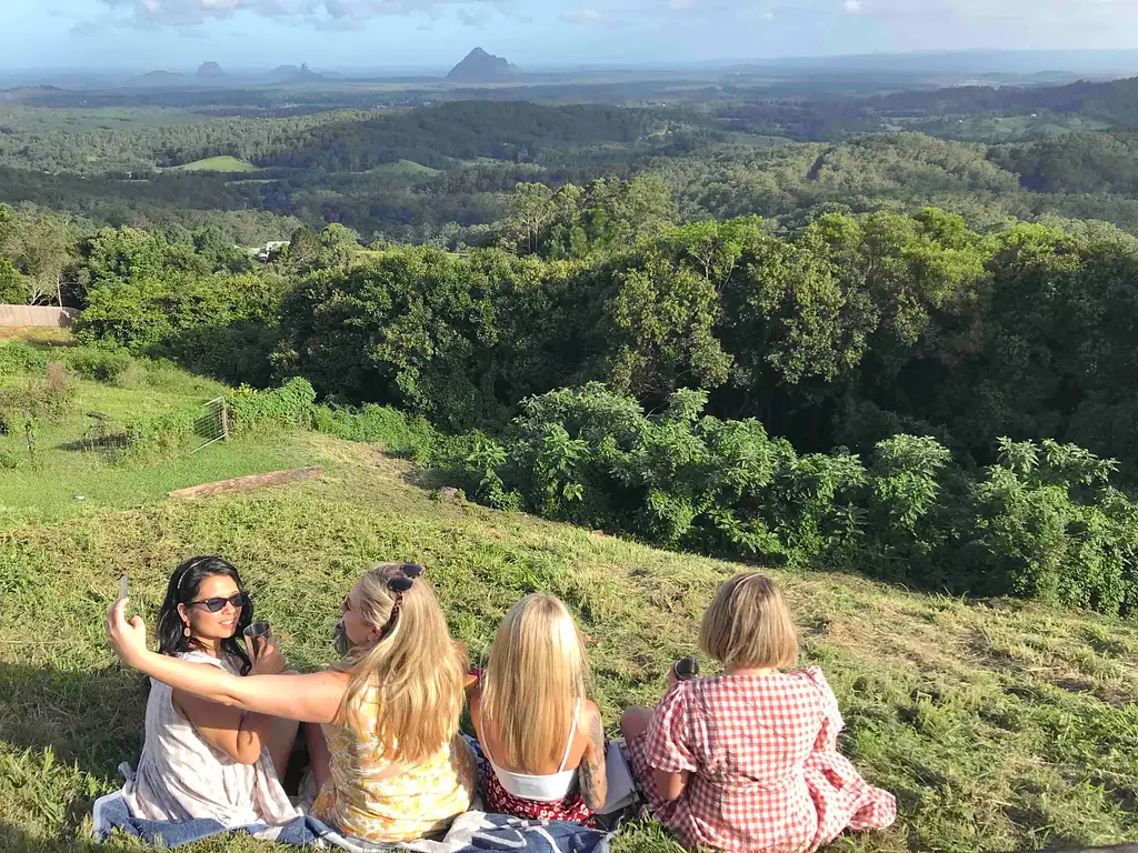 Maleny and Montville with gourmet lunch & wine tasting