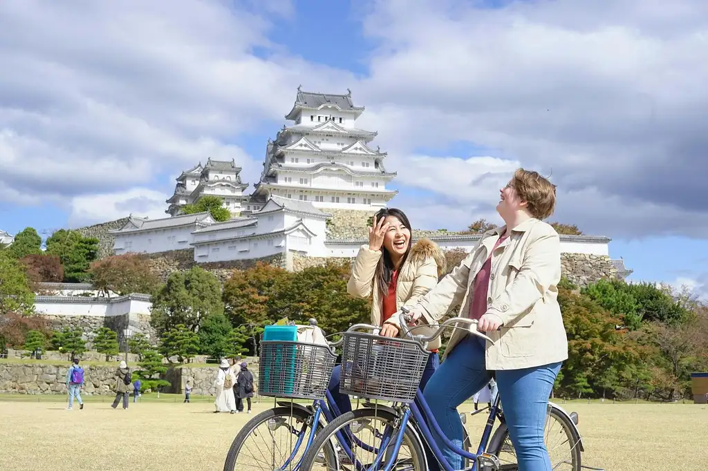 Himeji Castle Town Guided Bike Tour With Lunch | Half-day