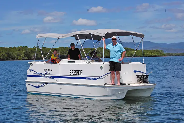 Trinity Inlet Pontoon Boat Hire Cairns Scenic Cruise
