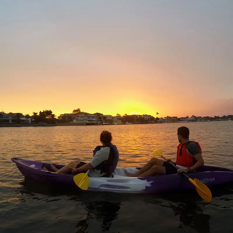 river kayak tour Gold Coast