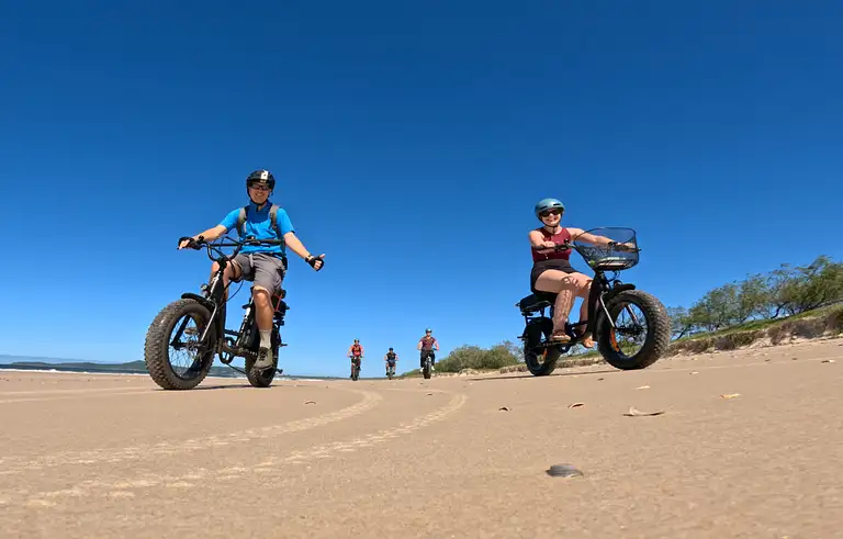 Self-Guided Fat Bike Ride Noosa North Shore