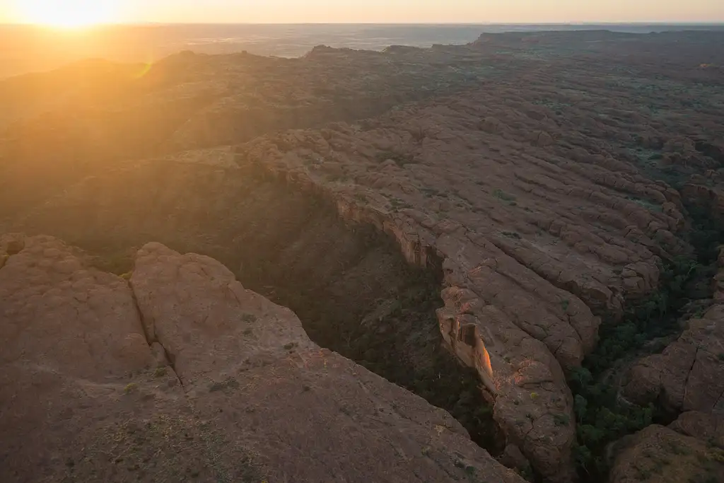 kings canyon helicopter flight