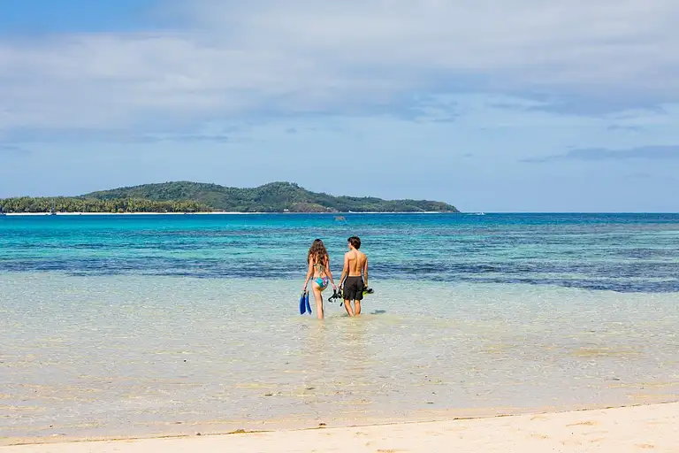Tropical island scenery in the Yasawa Islands