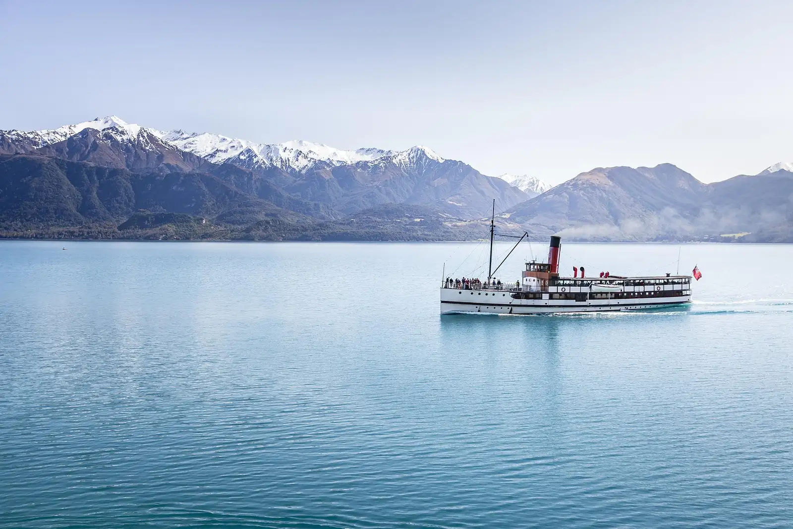 TSS Earnslaw Steamship Cruise on Lake Whakatipu Queenstown