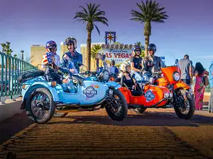 Valley of Fire & Lake Mead Guided Sidecar Adventure from Las Vegas