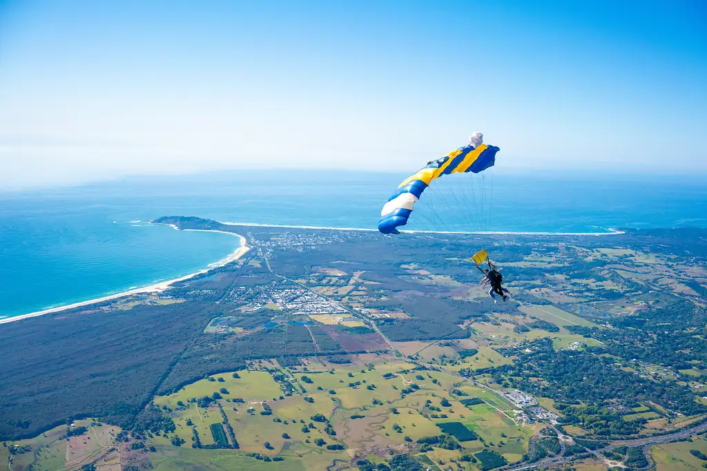 Skydive Byron Bay 15,000ft | Transfers Available From Byron Bay, Brisbane & Gold Coast