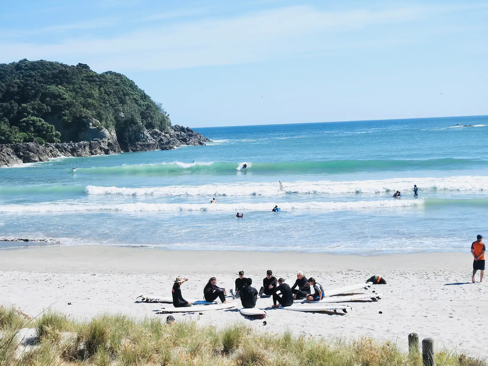 Learn to surf at Mount Maunganui,