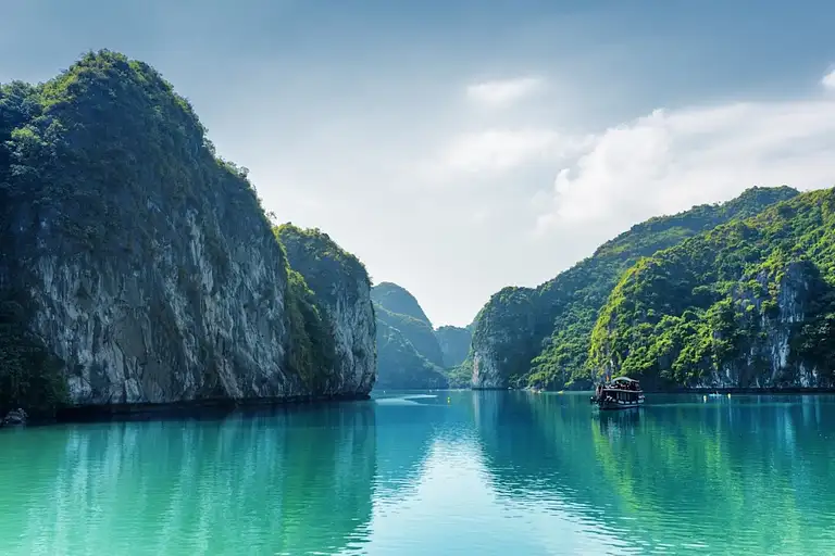 Halong Bay Overnight Cruise Limestone Karsts Vietnam Experience