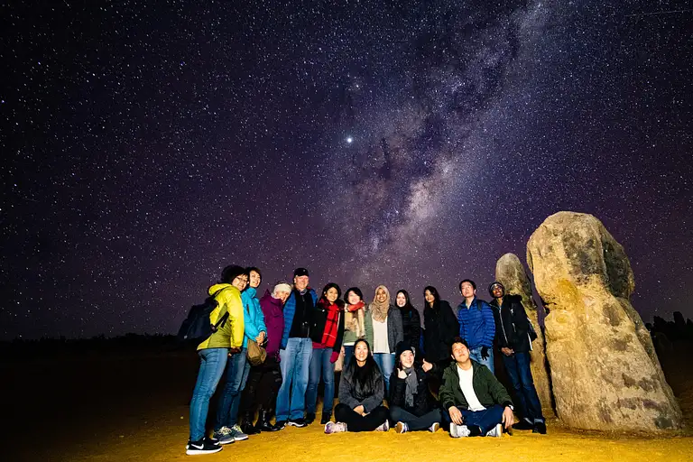 pinnacles desert sunset stargazing tour