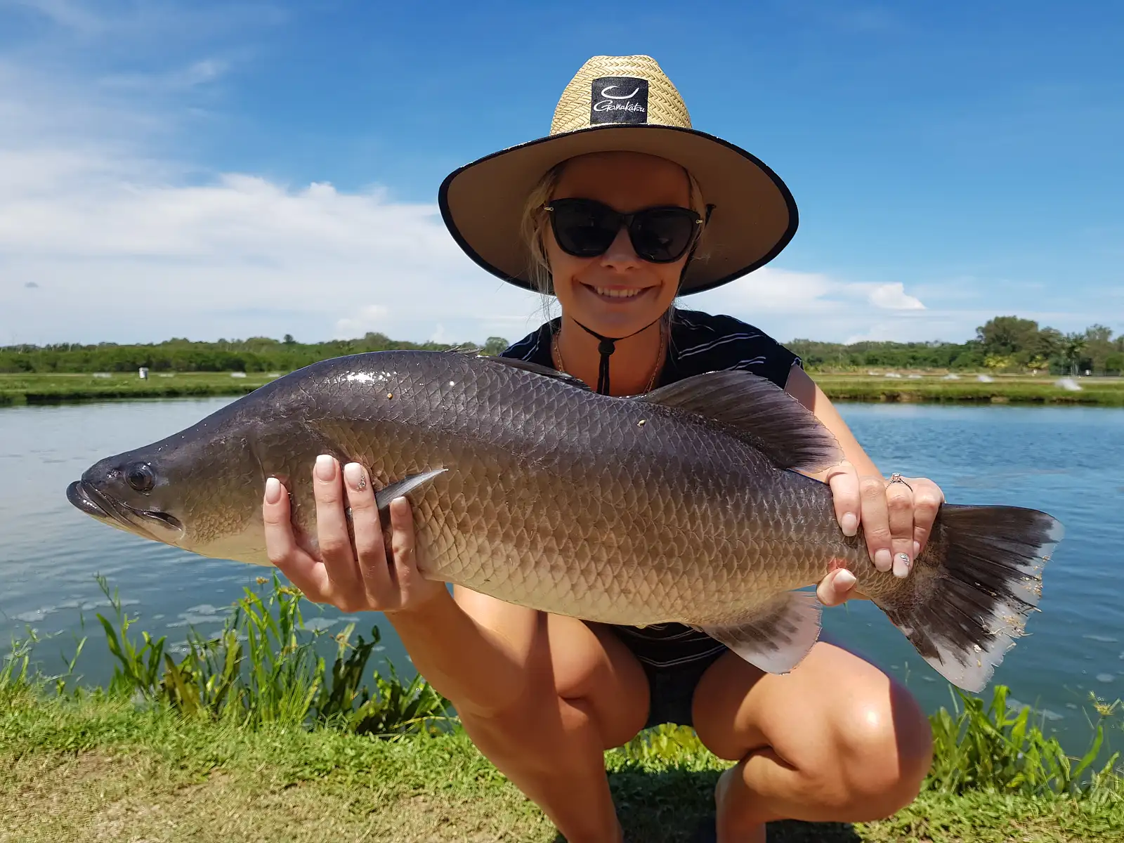 barramundi fishing farm